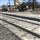 Installation of new track panel at the Meadow Road grade crossing in Windsor. (April 2018)