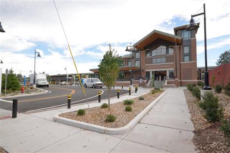 Construction wraps up at Wallingford Station. (October 2017)