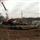 Installing sheeting at Wallingford Station (Jan 2015)