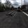 Installation of concrete curbs at the East Barber Street grade crossing in Windsor (October 2017)