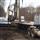 Drilling rig assembly in Windsor (April 2017)