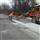 Installation of a new median at the East Barber Street railroad crossing in Windsor. (December 2017)