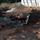 Brick veneer installation around new culvert at Creamery Brook in Windsor (August 2017)