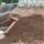 Brick veneer installation around new culvert at Creamery Brook in Windsor (August 2017)