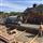 Construction of a sheet pile retaining wall in Windsor. (October 2017)