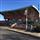 Newly constructed entrance canopy at State Street Station in New Haven. (December 2017)