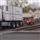 Rail welding at Quinnipiac Street Grade Crossing in Wallingford